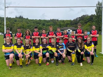 Lochgilphead High team